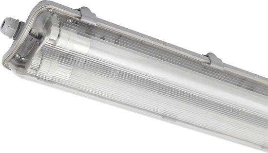 LED's Light TL Armatuur 60 cm - Compleet incl. 2 LED Buizen - IP65 - Neutraal wit