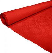tafelkleed op rol 1,19 x 8 m papier rood