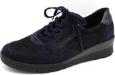 Aco Dames Sneaker 0860-9308-0056 Donkerblauw - Maat 41