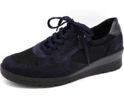 Aco Dames Sneaker - 0860-9308-0056 Donkerblauw - Maat 37