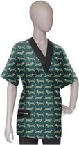 Artero Cordoba Trimshirt Groen Met Hondenprint-M