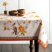 Kelim Prairie Tafelkleed van 100% katoen voor keuken | Eettafel | Decoratie Feesten | Bruiloften | Thanksgiving/Kerstmis (Rechthoek, 140 cm x 180 cm)