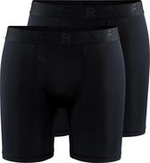 CRAFT ACTIVE BOXER 6-INCH 2-PACK Heren Sportonderbroek - Zwart