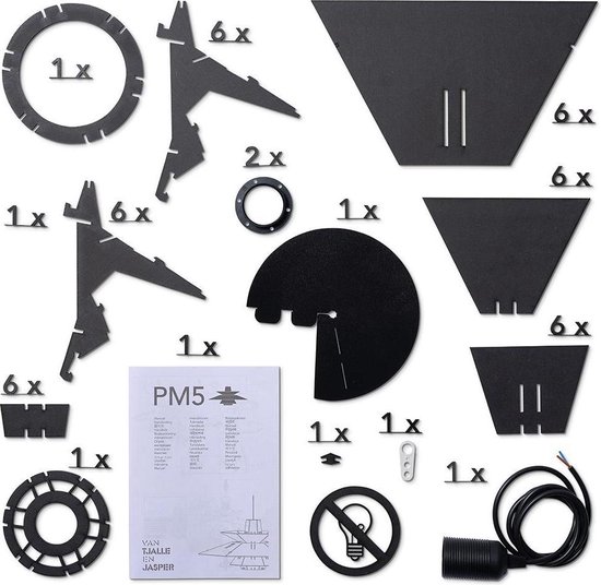 PM5 hanglamp - Black