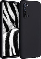 Oppo Find X2 Lite hoesje zwart siliconen case hoes cover hoesjes