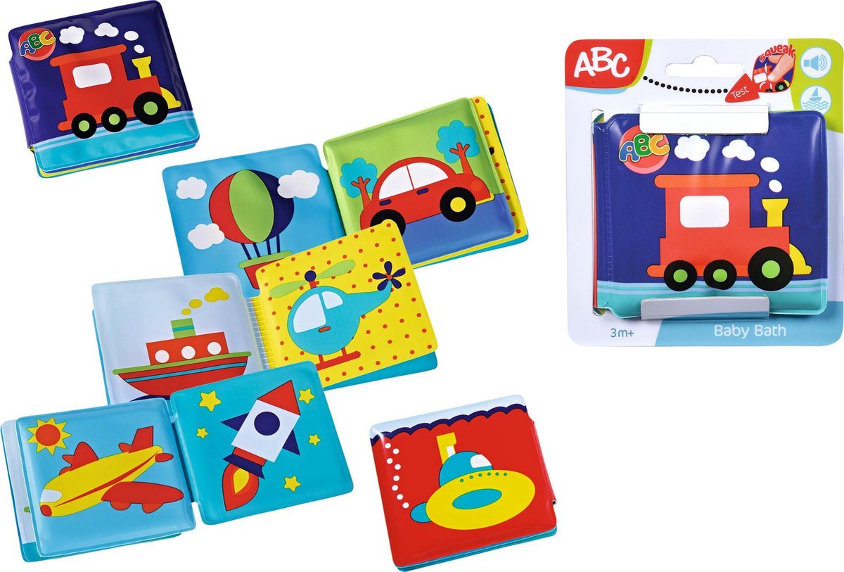 Simba - ABC - Mijn eerste boek - Badspeelgoed - Educatief - Vanaf 6m