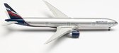 Herpa Boeing vliegtuig 777-300ER Aeroflot VQ-BFL 14,78cm