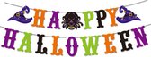 Halloween Decoratie Zwart Happy Halloween Versiering Halloween Gekleurde Slinger Accessoires – 1 Stuk