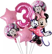 Disney  Minnie Mouse Party Ballonnen 32Inch Nummer 3