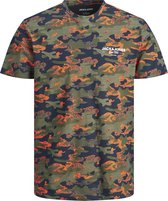 JACK&JONES JUNIOR JJSOLDIER AOP TEE SS CREW NECK JR Jongens T-shirt - Maat 152