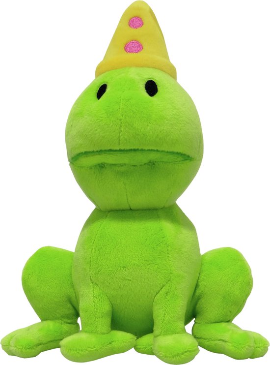 Bumba Kiko knuffel - pluche 20 cm - een kikker