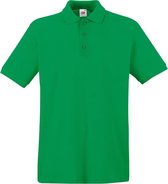 Groen polo shirt premium van katoen voor heren - Polo t-shirts voor heren M (EU 50)