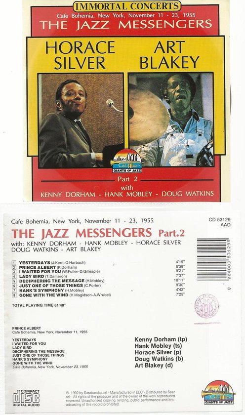 Horace Silver and the Jazz Messengers
