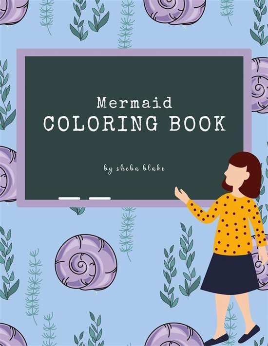 Mermaid Coloring Books 1 - Mermaid Coloring Book for Kids Ag ... - cover