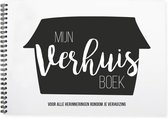 Verhuisboek - Verhuis fotoboek - invulboek - zwart/wit - ringband - luxe uitvoering