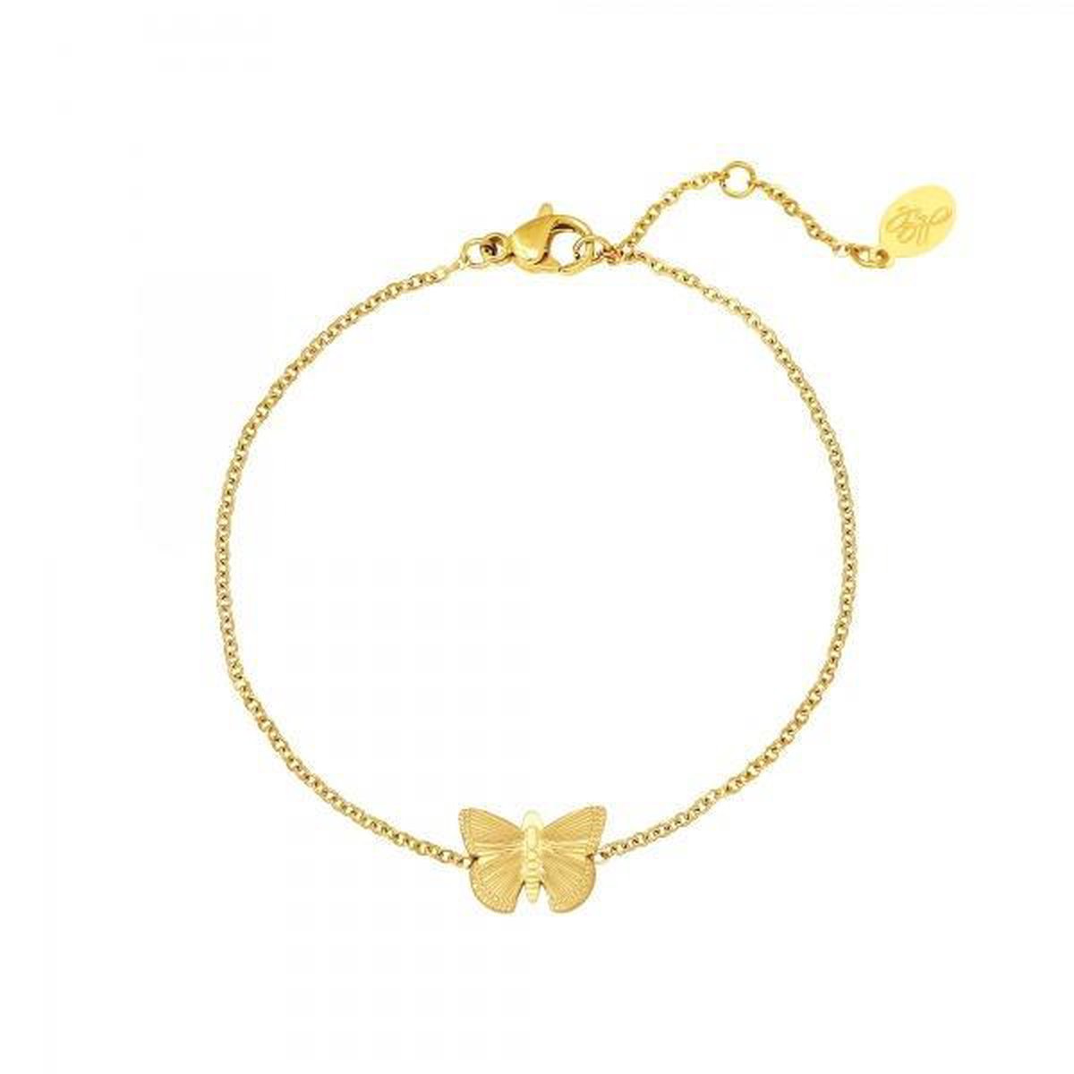 Armband Butterfly - Yehwang - Armband - One size - Goud
