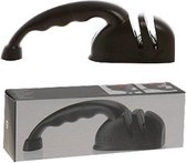 Messenslijper met handvat - Zwart - Kunststof / Metaal - l 19 cm