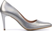 Giulia Pumps / Stiletto Dames / Damesschoenen - Imitatieleer    - Naaldhak hoogte 9 cm - Giulia 8 led - Zilver - Maat 41