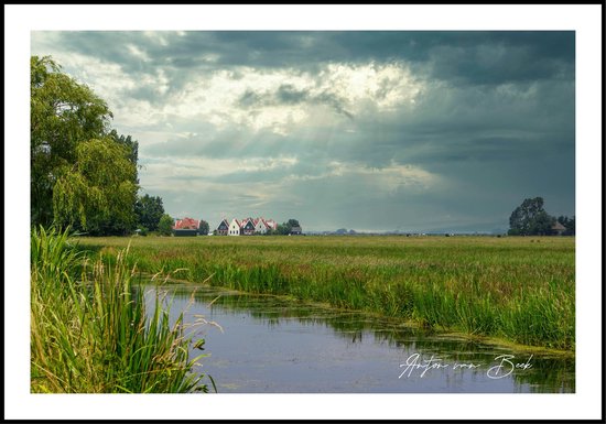 Poster Noord Holland - Anton van Beek Collectie 50x70 cm