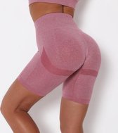 Dames - Sport Short High Waist Kortebroek - Maat S