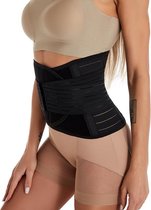 Postpartum Zwangerschapsband - Sluitlaken - Buikband na Zwangerschap - Postpartum Buikband - Belly binder - Postnatale Sluitband - Sluitlaken Postpartum - Zwart