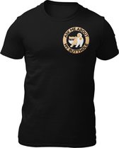 Ask Me About My Butthole- Doge Coin - Bitcoin - Heren T-Shirt - Crypto - Cryptonaut - Getailleerd - Katoen