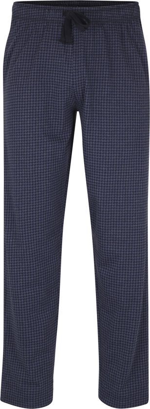 Pantalon de pyjama long homme Ceceba - bleu pied de poule - Taille: 8XL