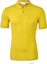 Calvin Klein Slim Polo Pique - geel - sulphur -  Maat: M