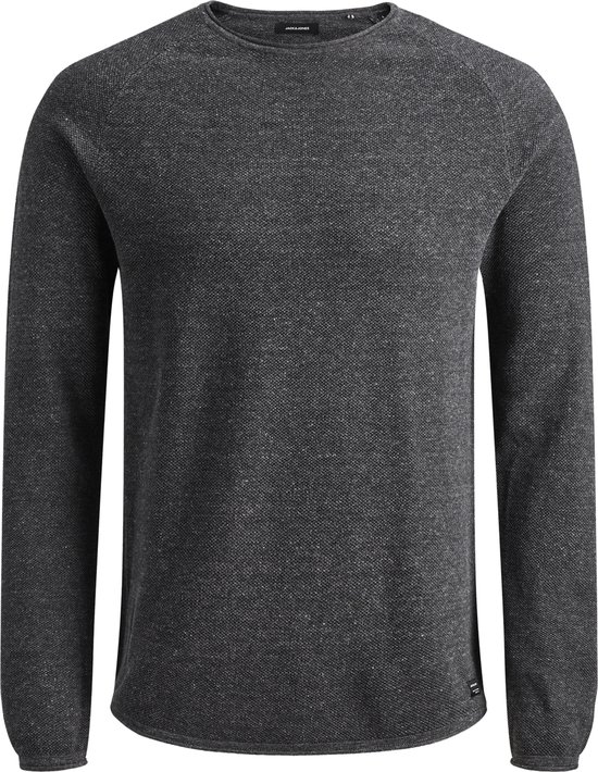 JACK&JONES Essentials JJEHILL Gebreide Trui Ronde Hals Noos Structure Fit