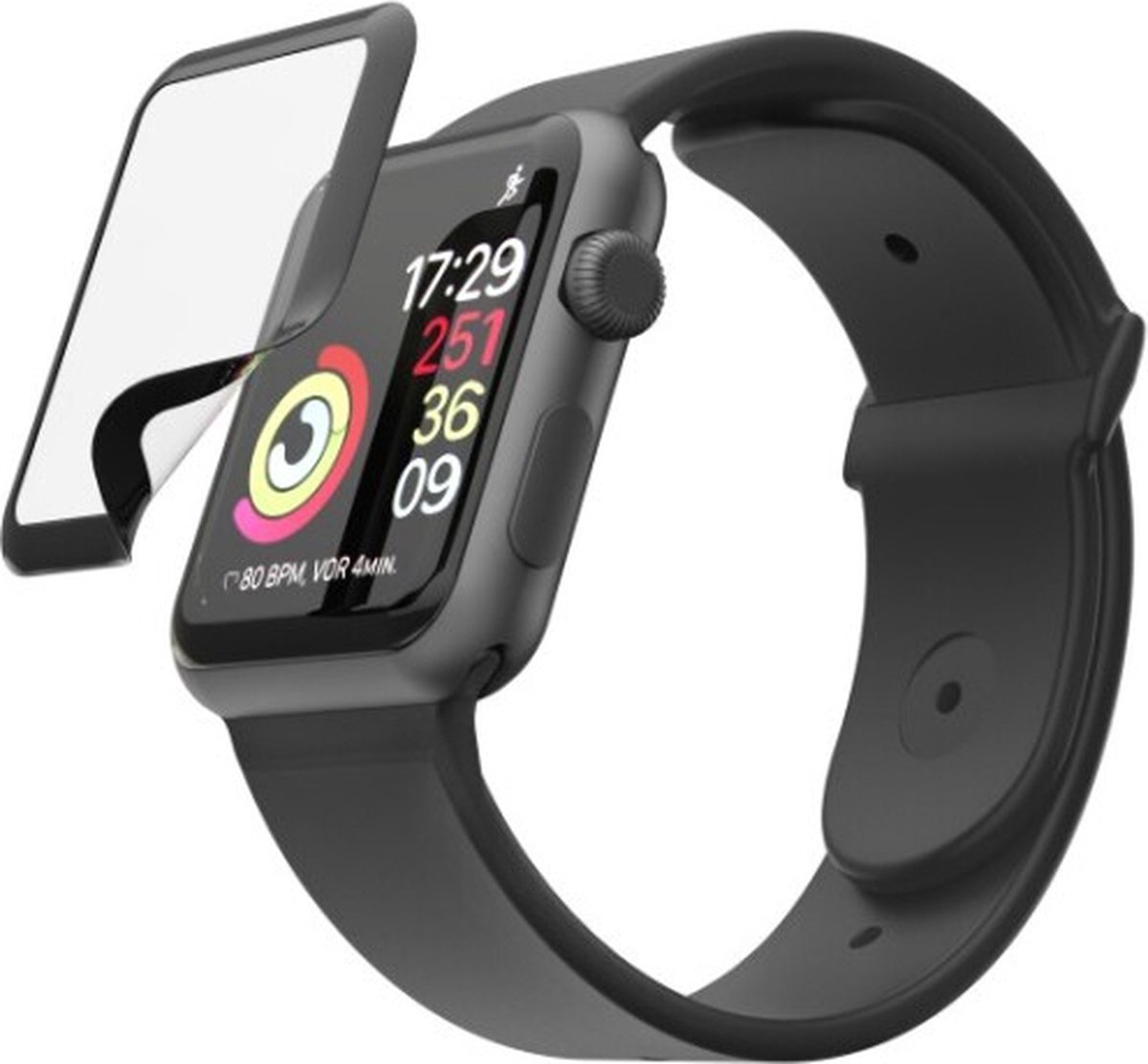 Hama Displaybescherming Hiflex Voor Apple Watch 4/5/6/ SE 44 Mm
