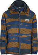 Lego wear Legowear Jongens Lwsky Softshell Jas Met Fleece Dark Blue - 134