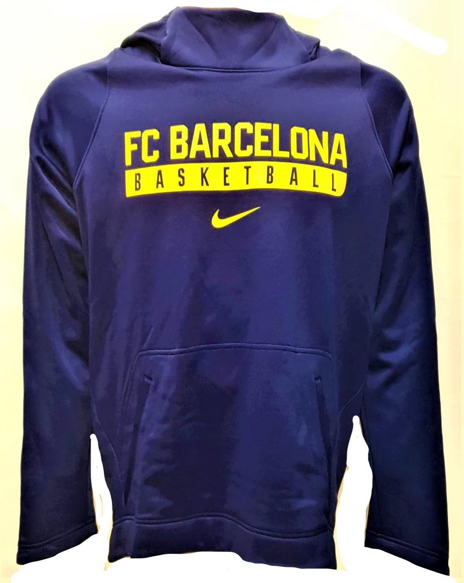 Nike FC Barcelona Basketball Hoodie Blauw
