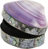 Doos schelp wit - 6x5x4 cm - India - Sarana -