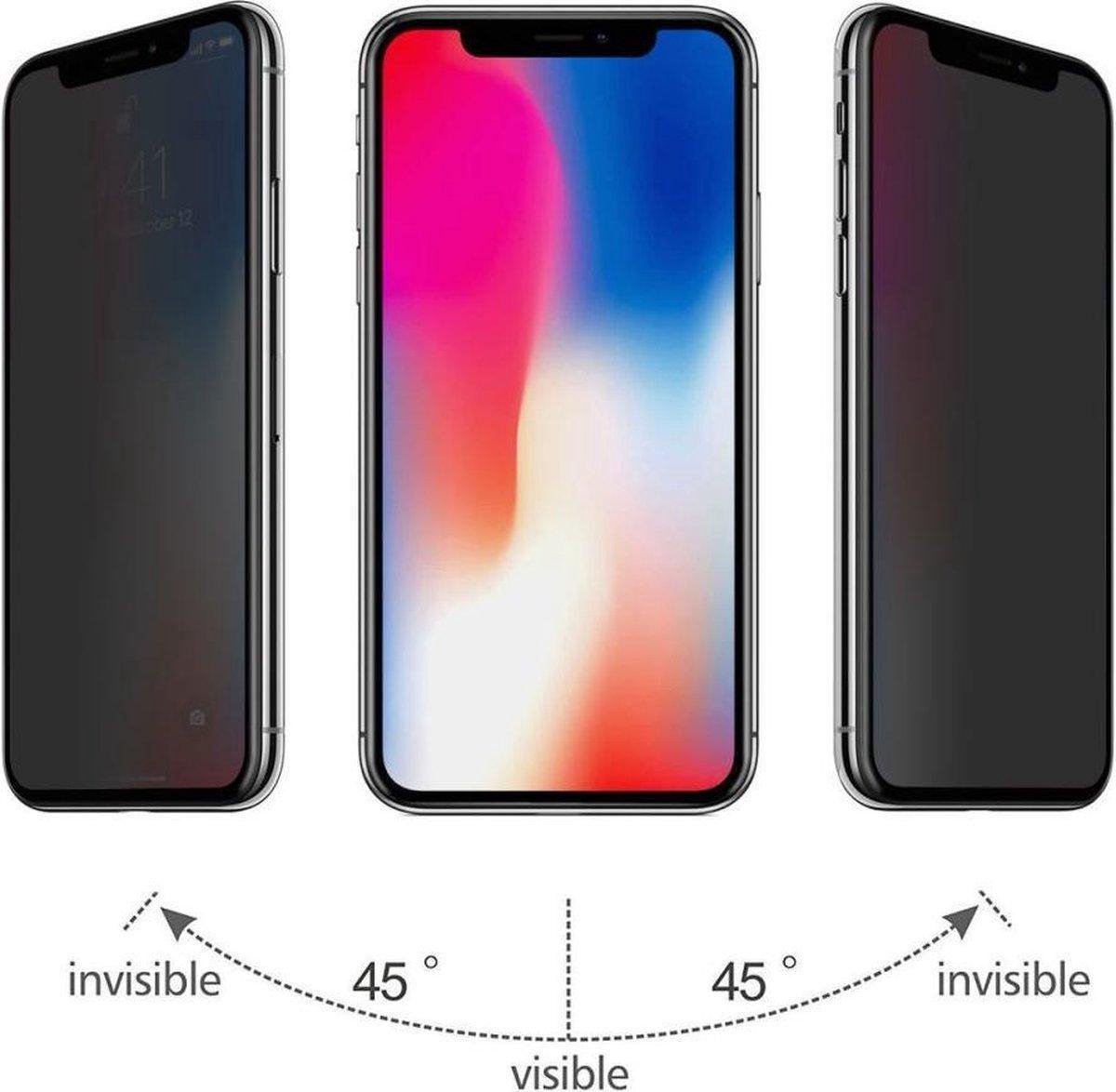 Film verre trempé 6D Iphone X, XS et iPhone 11 Pro Noir