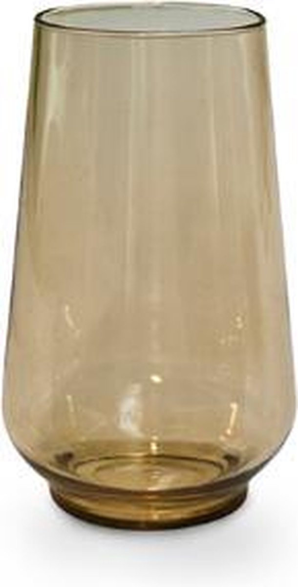 4-delige Glazenset Pangea, 55cl, Bruin - Kunststof - Omada