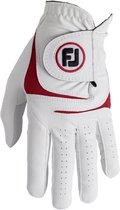 Footjoy Weathersof Fashion heren golf handschoen Links 2021 wit rood heren S