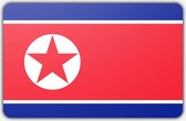 Vlag Noord Korea - 200 x 300 cm - Polyester