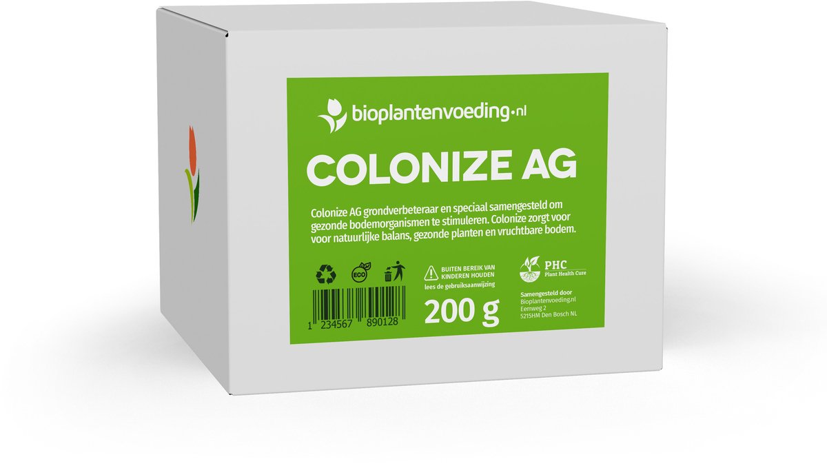 Colonize AG - 200 gram - De perfecte bodemverbeteraar - Voor moestuin en siertuin - Zorgt voor sterke wortelgroei