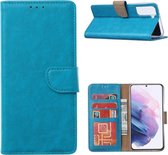 Oppo Find X3 Neo - Bookcase Turquoise - portemonee hoesje