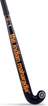 The Indian Maharadja Gravity JR [compo]-34 inch Hockeystick Kids - donkerblauw-oranje