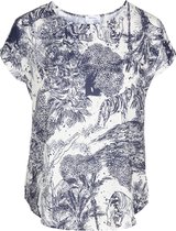 Blouse Betty met junglemotief