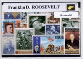 Franklin D. Roosevelt – Luxe postzegel pakket (A6 formaat) - collectie van verschillende postzegels van Franklin D. Roosevelt – kan als ansichtkaart in een A6 envelop. Authentiek c
