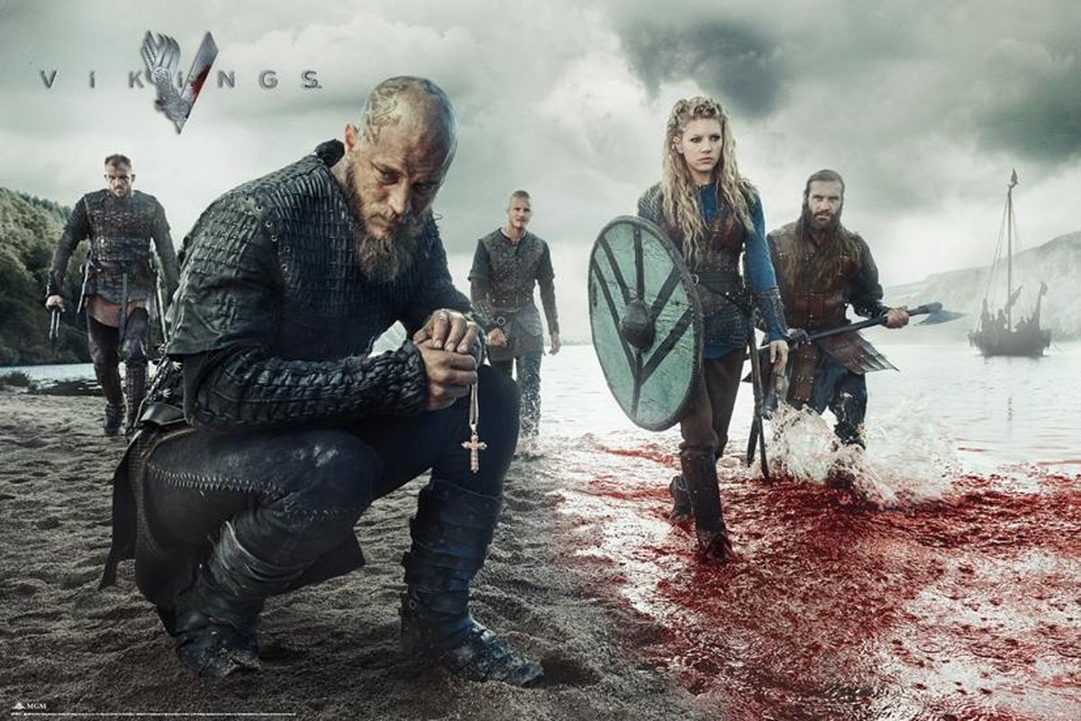 Vikings Bloed Poster 91.5x61cm