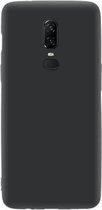 OnePlus 6 TPU Back Cover - zwart