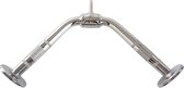 ScSPORTS® V-bar- Triceps bar - Handgreep voor lat pulley of krachtstation - Met draaipunt - Lat pulldown