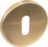 Ostium Avosso Mat goud op ronde rozet deurslot