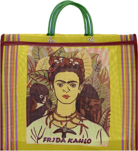 Kitsch Kitchen Tas Frida Kahlo geel | bol.com
