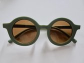 Kinderzonnebril - Baby zonnebril - Peuter - UV400 filter - groen rond