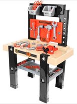 Ariko werkbank voor kinderen - Gereedschap speelgoed - met accessoires - 64 delig