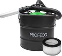 Profeco aszuiger 1200W - 18 liter - Asstofzuiger voor palletkachel & BBQ - incl. Blaasfunctie + HEPA-filter